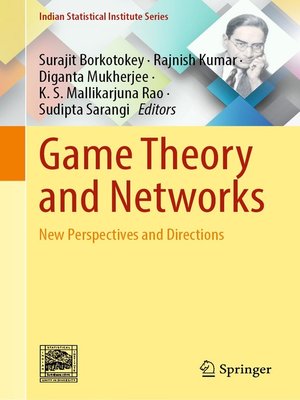 cover image of Game Theory and Networks